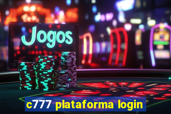 c777 plataforma login